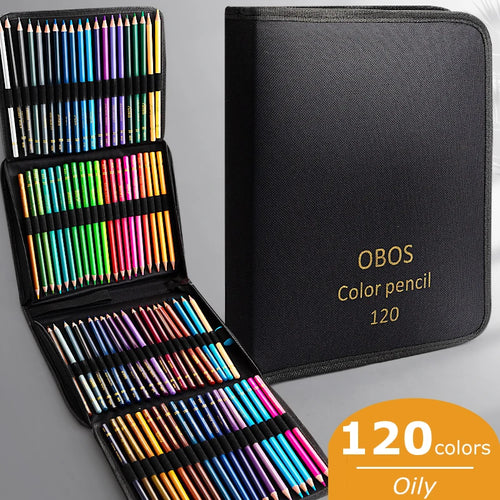 48/72/120/200 Pcs Colored Pencils Set Watercolor Drawing Pencils with