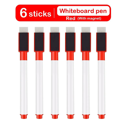 Magnetic Erasable Whiteboard Pen Color Options Blackboard Note