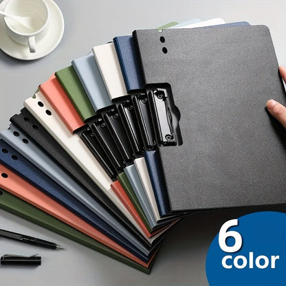 1pc A4 File Folders, Documents Organizer, Clipboard With Cover, Paper
