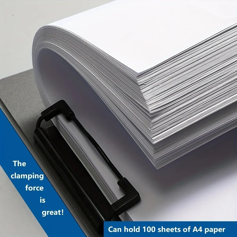 1pc A4 File Folders, Documents Organizer, Clipboard With Cover, Paper