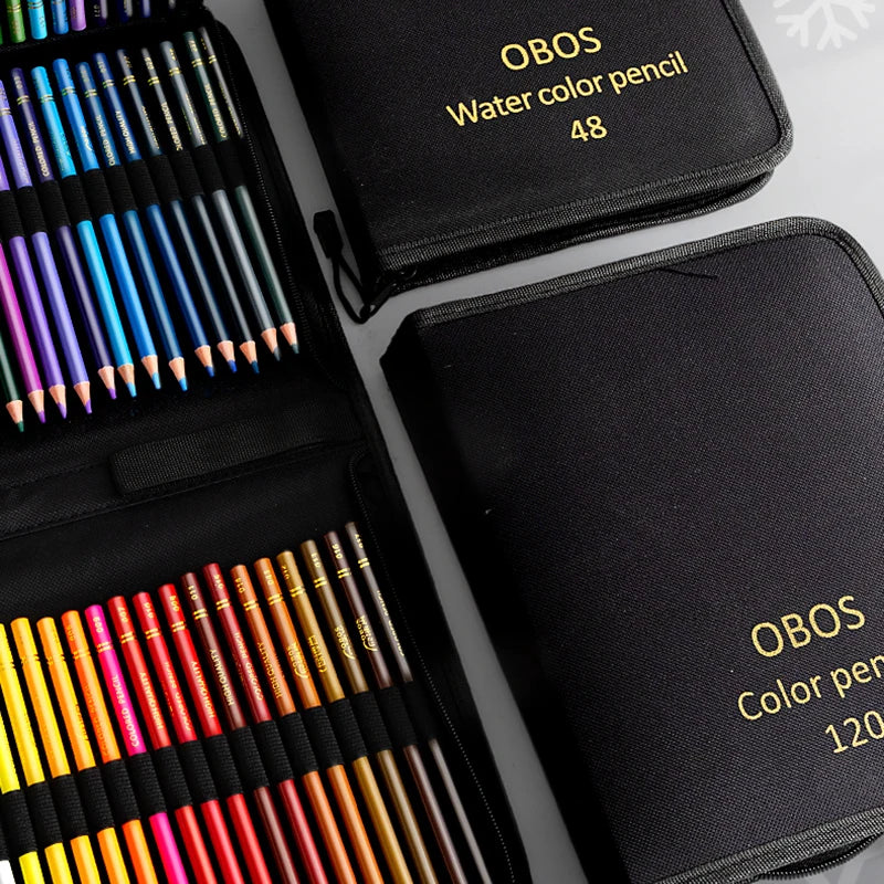 48/72/120/200 Pcs Colored Pencils Set Watercolor Drawing Pencils with