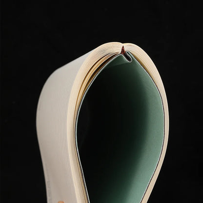 A5 Soft Leather Notebook, 120 Pages, Office Stationery, Waterproof