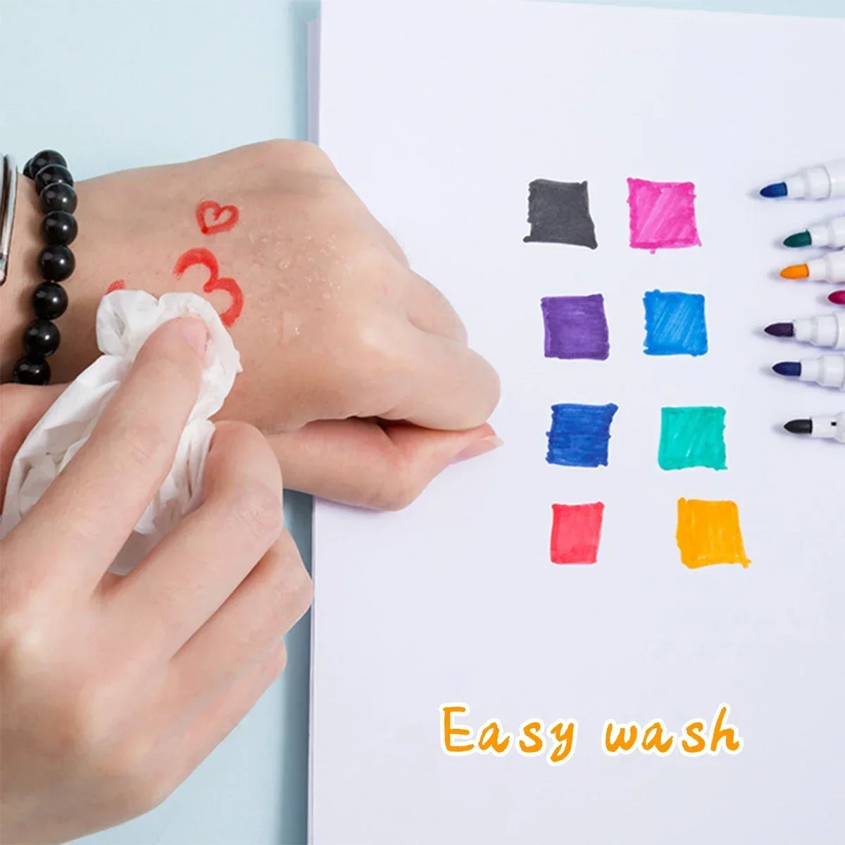 Magnetic Erasable Whiteboard Pen Color Options Blackboard Note