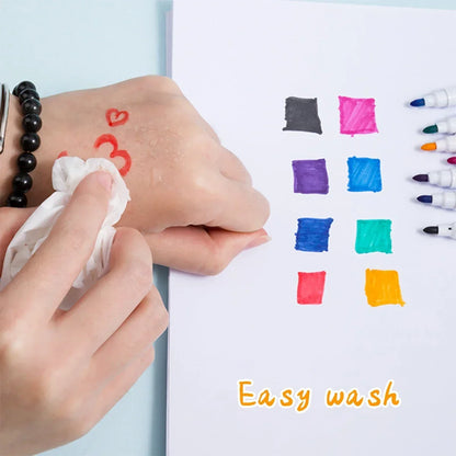 Magnetic Erasable Whiteboard Pen Color Options Blackboard Note