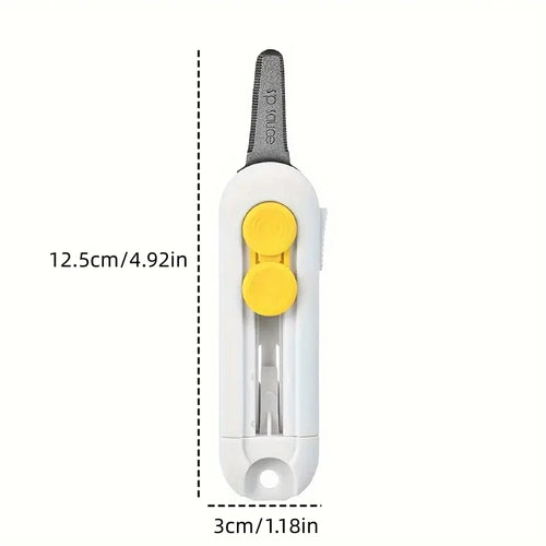 1pc, magnetic mini box cutter Portable box cutter Letter opener and
