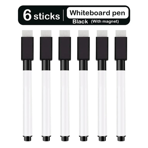 Magnetic Erasable Whiteboard Pen Color Options Blackboard Note