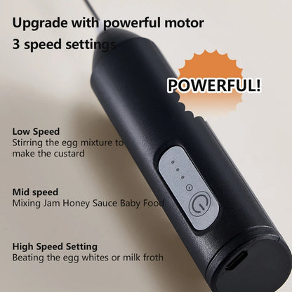 Wireless Milk Frothers Electric Handheld Blender Electrical Mini