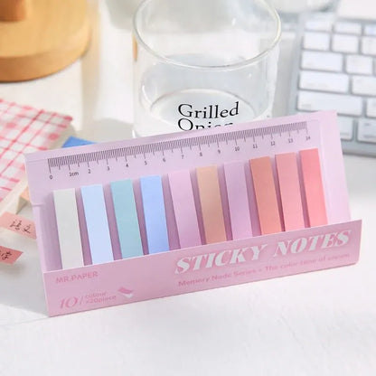 200 Sheets/set of Moranti Colored Index Stickers for Marking, Message