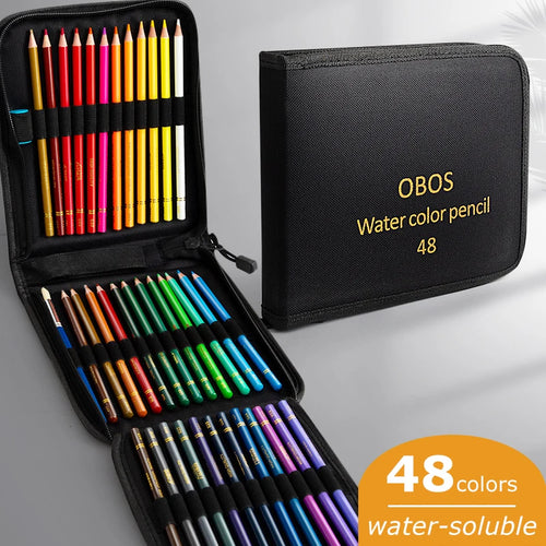 48/72/120/200 Pcs Colored Pencils Set Watercolor Drawing Pencils with
