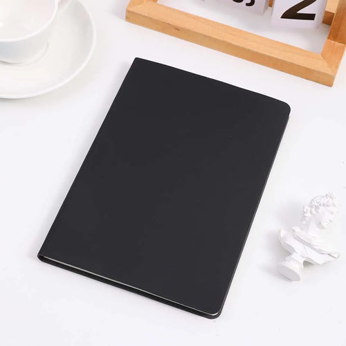 A5 Soft Leather Notebook, 120 Pages, Office Stationery, Waterproof