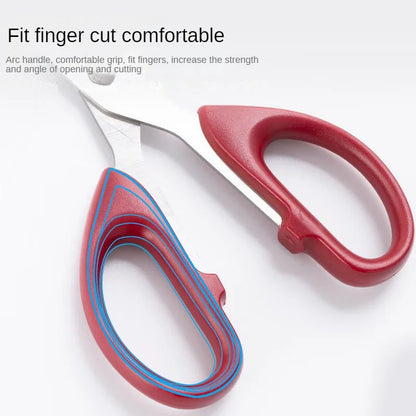 M&G 160mm Red Scissor Office Household Life Scissors Medium Handmade