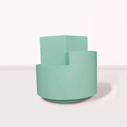 1pc Rotating Pen Holder, Office Student Desktop Pen Storage Box,