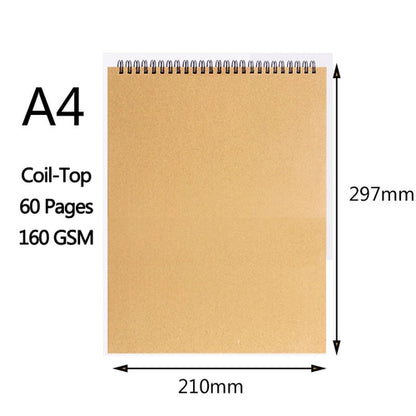 A3/A4/A5/8k/16k Sketchbook Thick Paper 160 GSM Notebook for painting