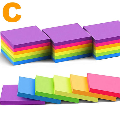 LOLEDE Notepad Index Sticky Notes Kawaii Stationery Supplies Note