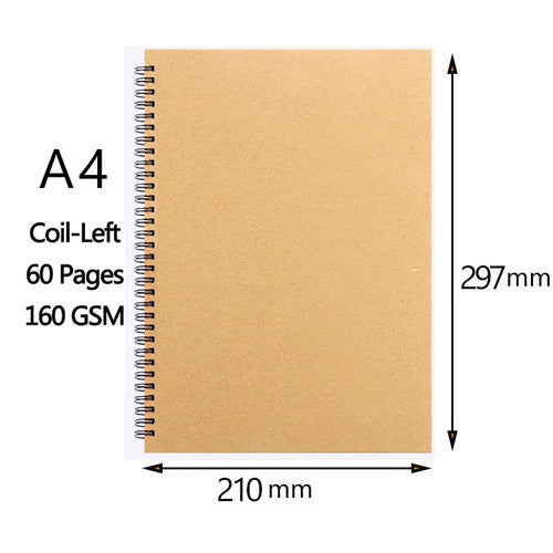 A3/A4/A5/8k/16k Sketchbook Thick Paper 160 GSM Notebook for painting