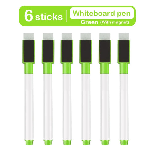 Magnetic Erasable Whiteboard Pen Color Options Blackboard Note