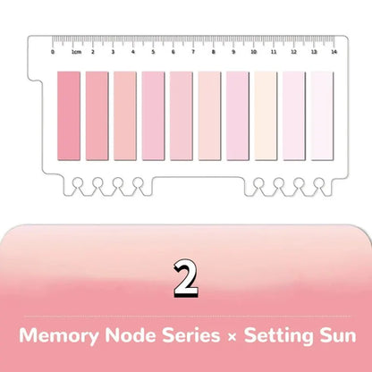 200 Sheets/set of Moranti Colored Index Stickers for Marking, Message