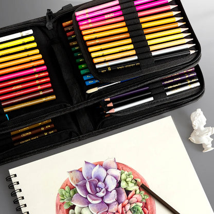 48/72/120/200 Pcs Colored Pencils Set Watercolor Drawing Pencils with