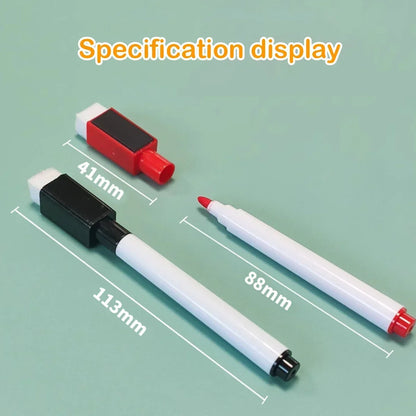 Magnetic Erasable Whiteboard Pen Color Options Blackboard Note