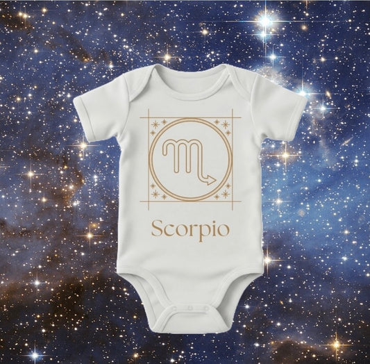 Zodiac Baby Bodysuit - Scorpio