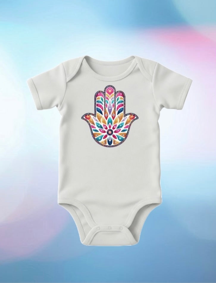 Hamsa Baby Bodysuit